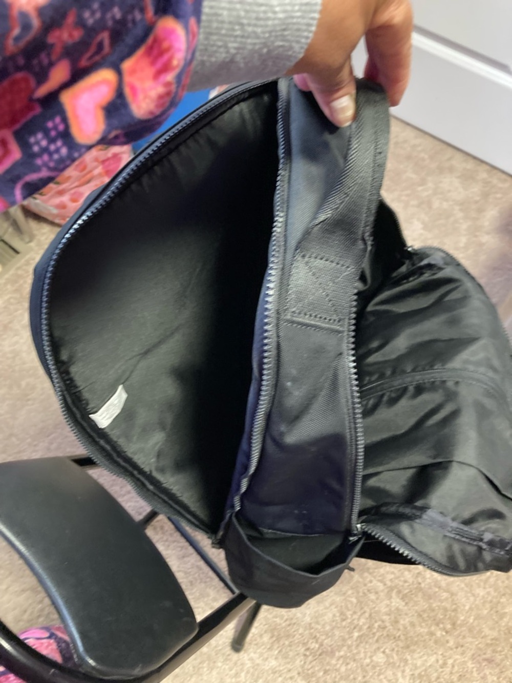 LULULEMON - Black Large Backpack - Picture 9 of 14